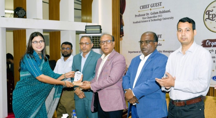 নোবিপ্রবি টিএইচএম বিভাগের ৪র্থ ব্যাচের বিদায় সংবর্ধনা অনুষ্ঠিত